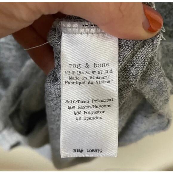 Rag & Bone Melrose Stretch Knit Mini Dress M - Picture 8 of 9